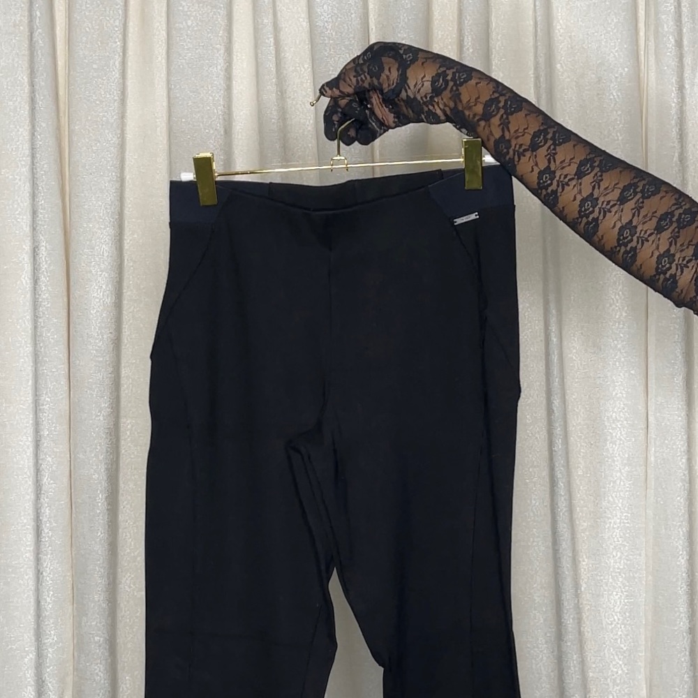 💕Pre-Loved Tahari Black Straight Leg Pant